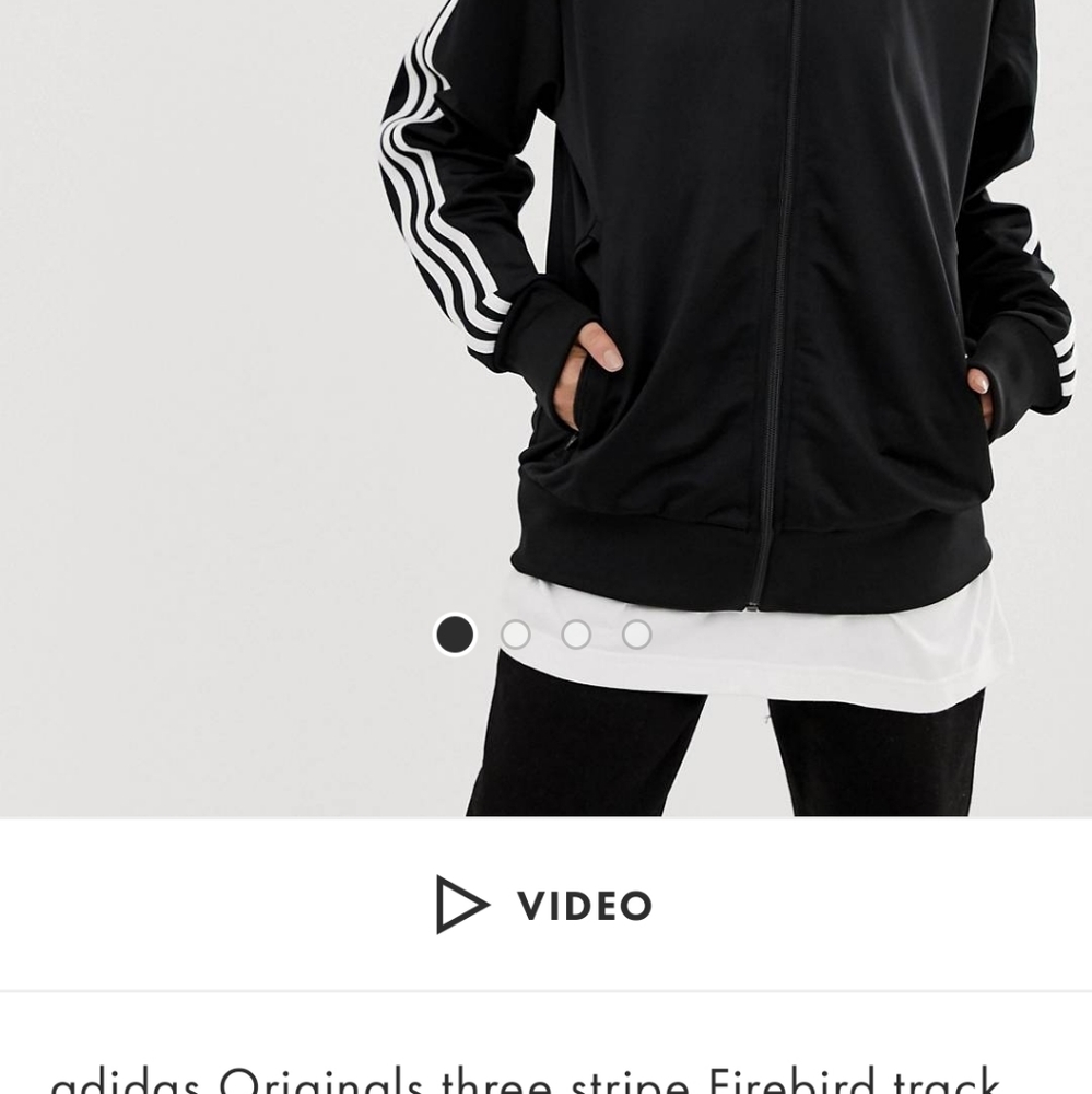Adidas originals three stripes jacket